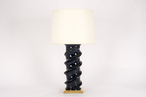 Single AN Amanda Lamp in Indigo