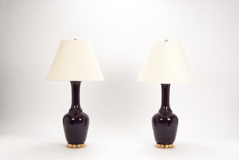 Pair of AP Alex Lamps in Purple