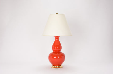 Single Aurora Lamp in Coral
