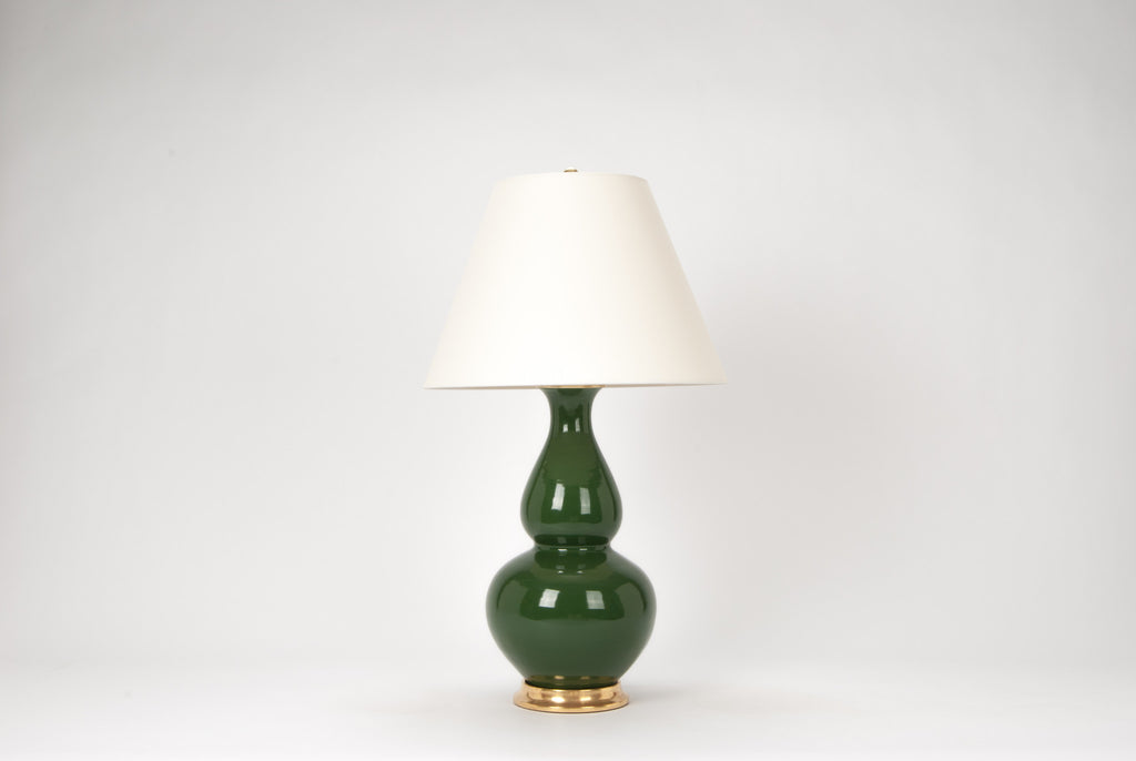 Single Aurora Lamp in Dark Green