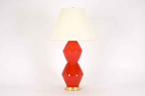 Single David Lamp in Coral