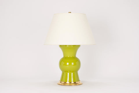 Single Gregory Lamp in Chartreuse