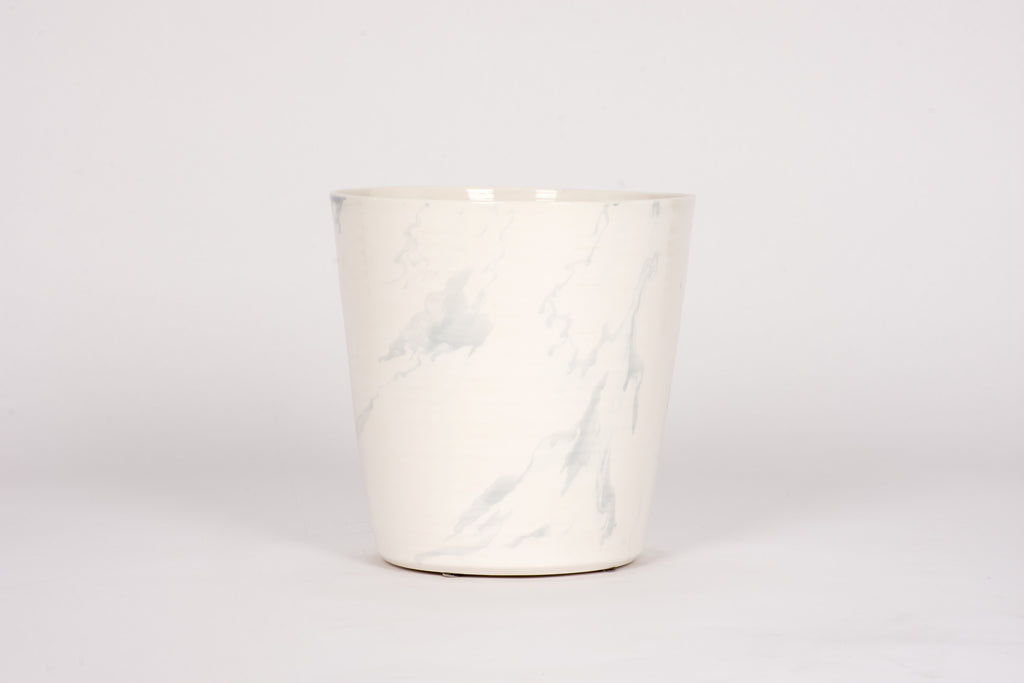 Ice Bucket in Heather Grey Marble