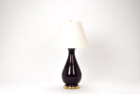 Single Large Louisa Lamp in Purple