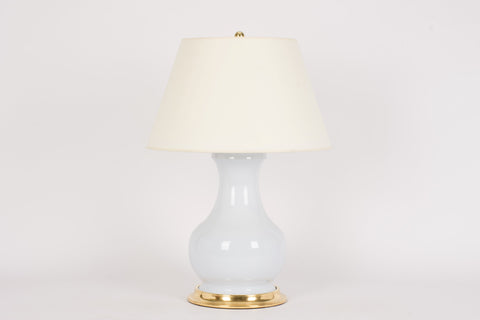 Single Medium Hann Lamp in Hope Blue