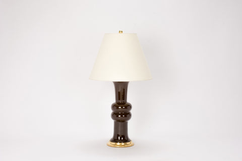 Single Medium Sophie Lamp in Walnut