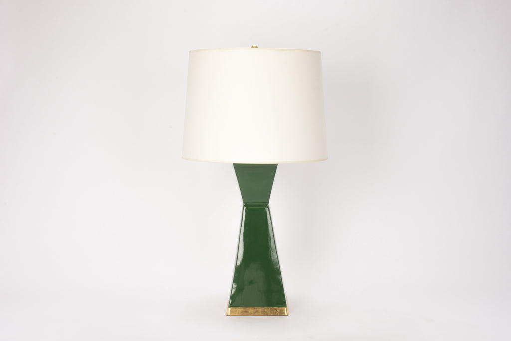 Single Melissa Lamp in Dark Green