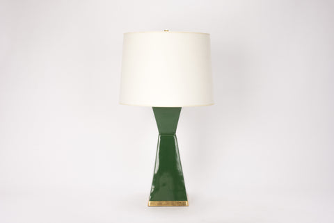 Single Melissa Lamp in Dark Green