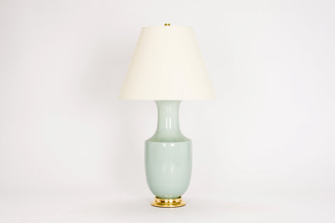 Single Ming Lamp in Duck Egg