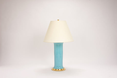 Single Patricia Lamp in Robin's Egg