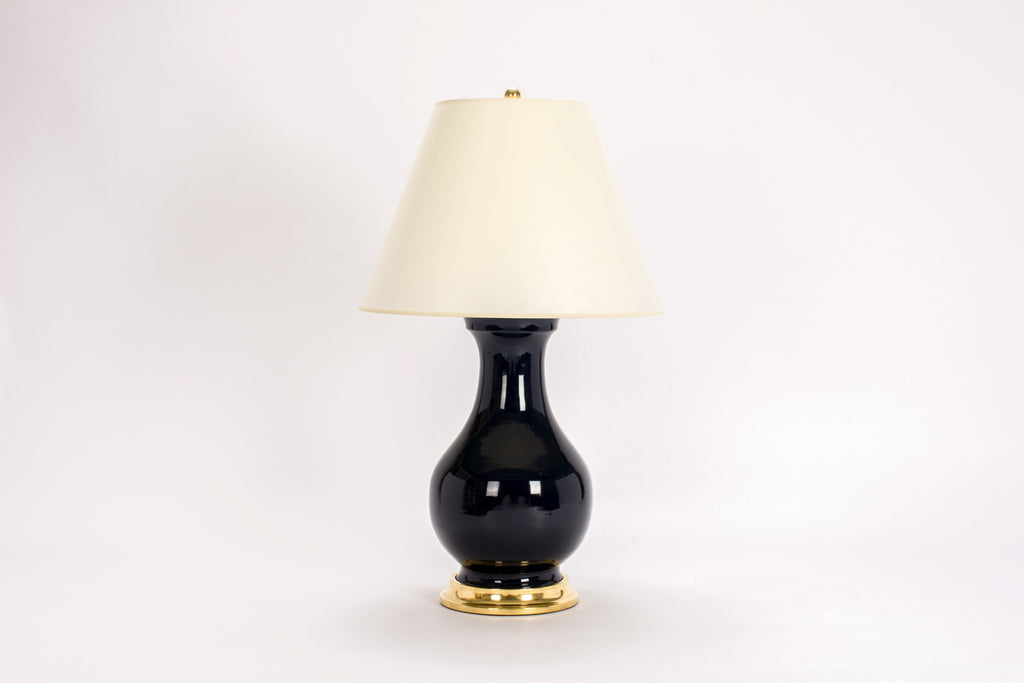 Single Large Hann Lamp in Navy