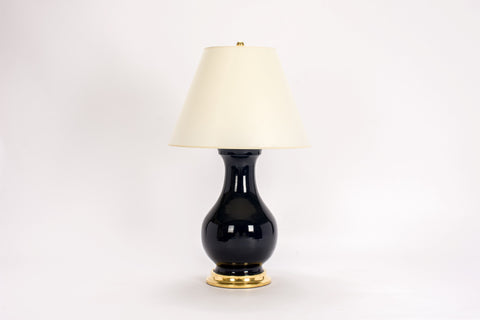 Single Large Hann Lamp in Navy