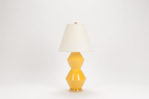 Single Medium David Lamp in Marigold